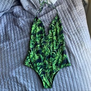 Halter One Piece Swimsuit